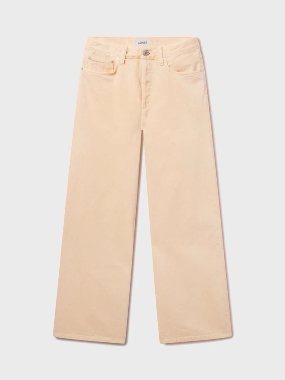 Agolde Wide-Leg Jeans in sun filter 26